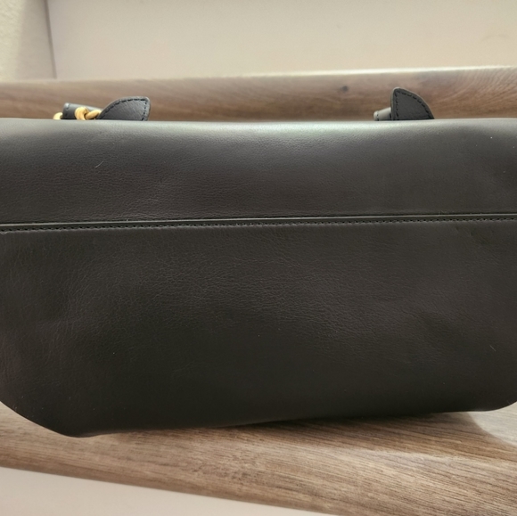 Gucci Calfskin Web GG Marmont Flap Chain Backpack Black - Picture 4 of 9